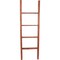 Ekena Millwork 19"W x 60"H x 3 1/2"D Vintage Farmhouse 4 Rung Ladder, Barnwood Decor Collection, Salvage Red DECR019X060X04LDRRD - alternate 4